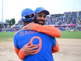 Virat Kohli's Message For "Chetta" Sanju Samson After 'Remarkable' T20 World Cup Campaign Stuns The Internet