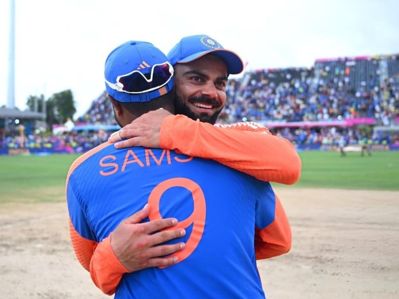 Virat Kohli's Message For "Chetta" Sanju Samson After 'Remarkable' T20 World Cup Campaign Stuns The Internet