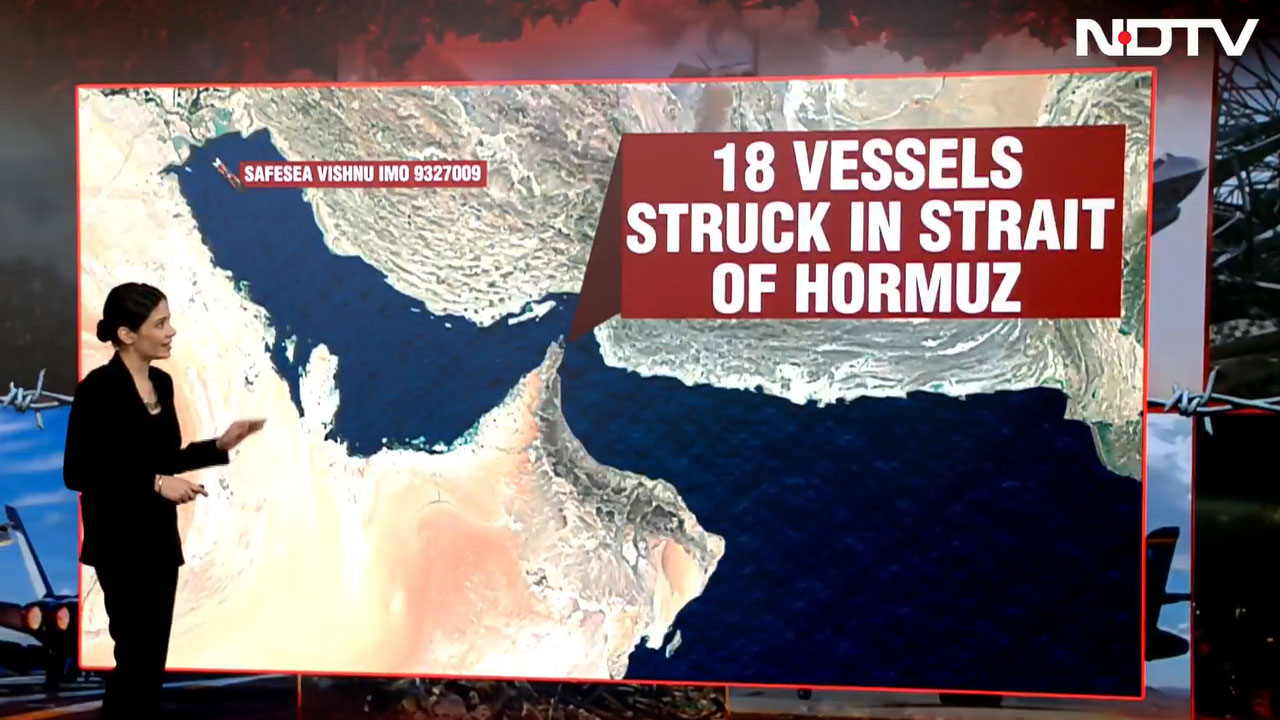 18 vessels Struck In Strait Of Hormuz As Conflict Escalates