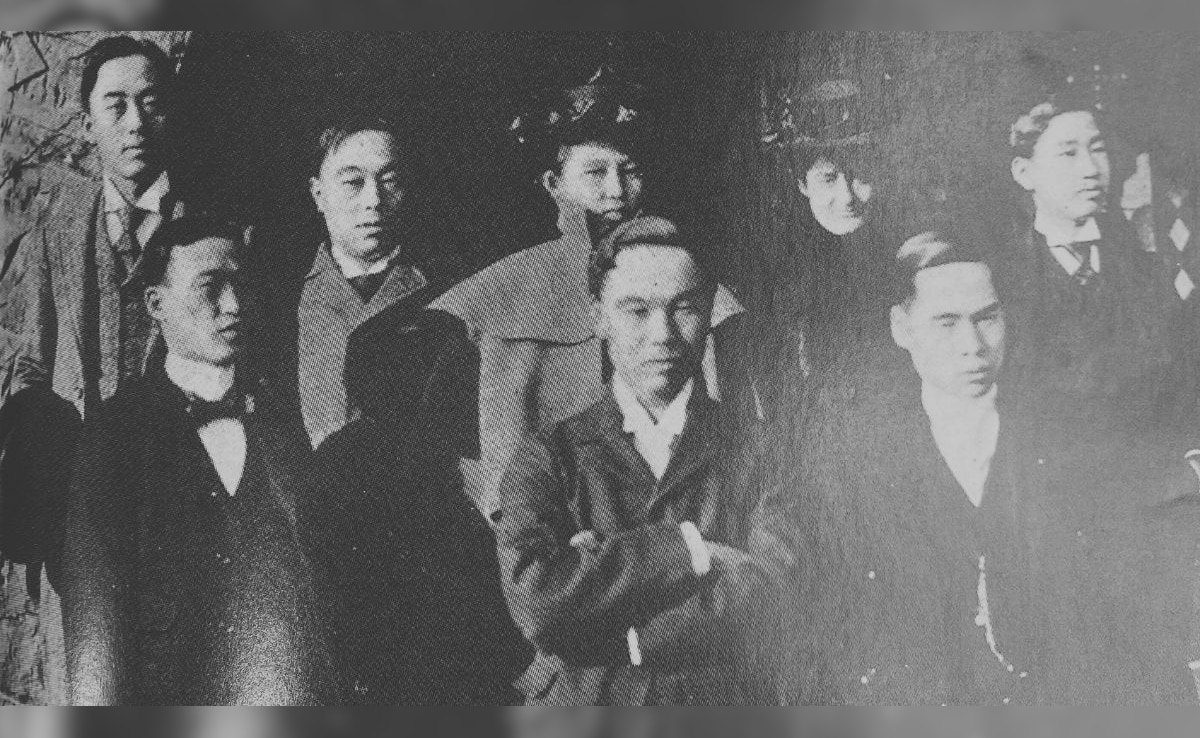 A throwback image of the Korean students. 