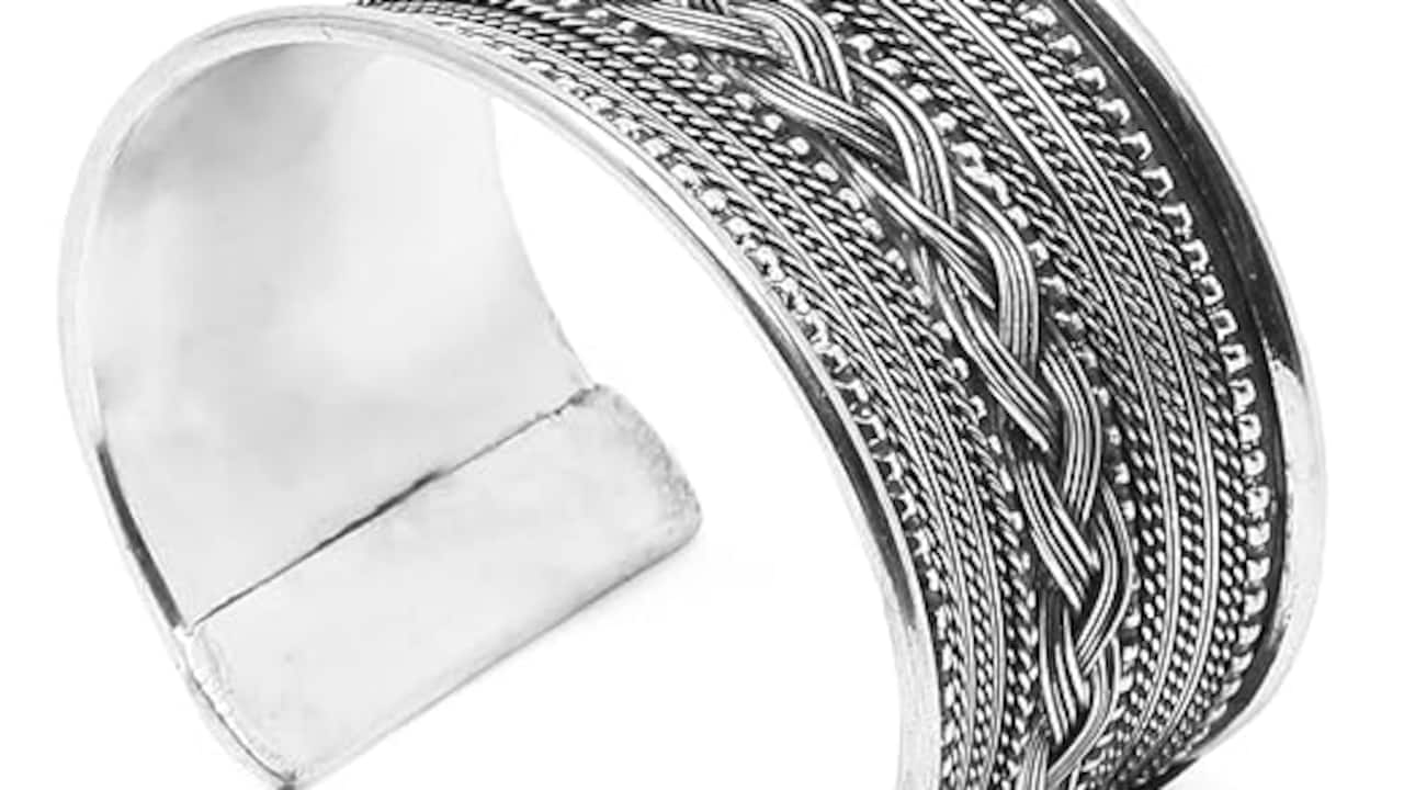 Top Oxidised Kada Bracelets with Ethnic Patterns Under Rs. 500 