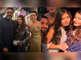 Abhishek Bachchan, Aishwarya, Aaradhya's Wholesome Pics From A Mumbai Pre-Wedding Party. Courtesy, Shalini Passi