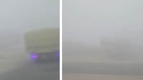 ये कैसा मौसम है! UP के बुलंदशहर में घना कोहरा, कड़ाके की ठंड, वीडियो देख लोग बोले-हम यहां AC चलाकर सो रहे