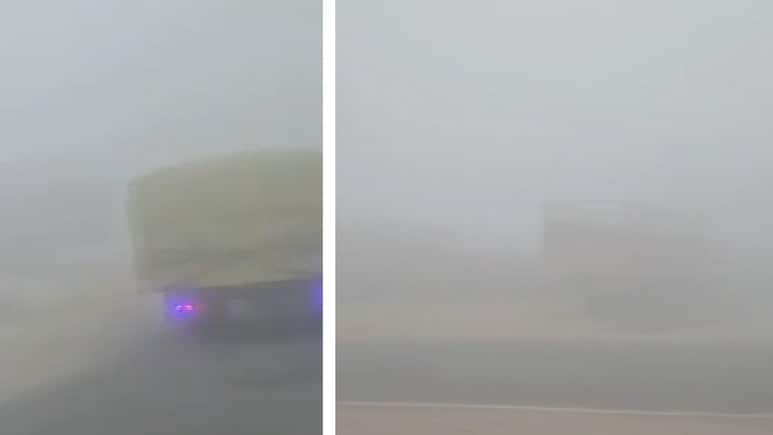 ये कैसा मौसम है! UP के बुलंदशहर में घना कोहरा, कड़ाके की ठंड, वीडियो देख लोग बोले-हम यहां AC चलाकर सो रहे