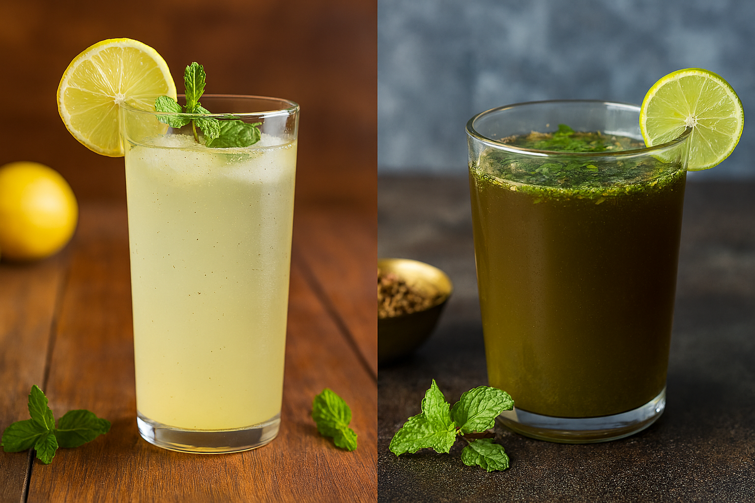 Shikanji vs Jaljeera: Which Summer Drink Is More Hydrating?