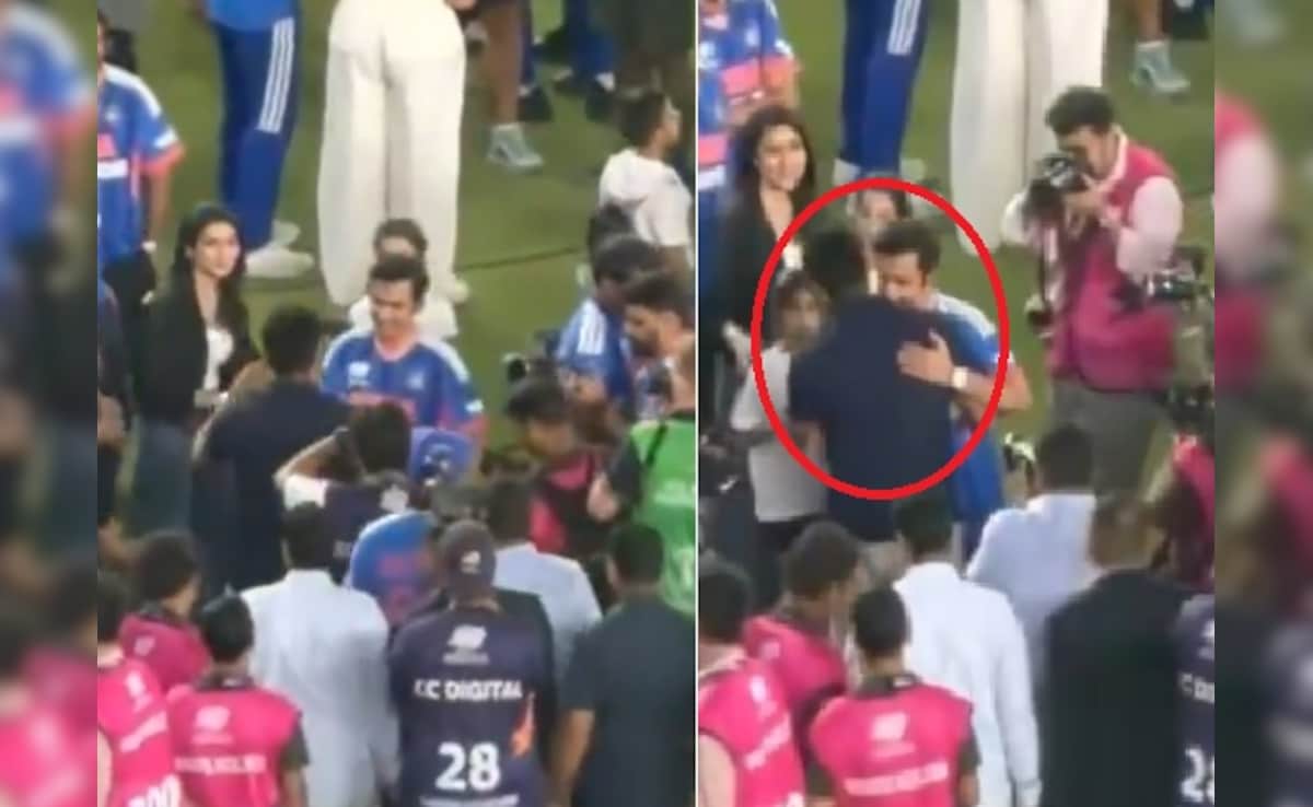 T20 World Cup Final: जीत के बाद गौतम गंभीर से गले मिलने भागे चले आए रोहित शर्मा, रिएक्शन viral