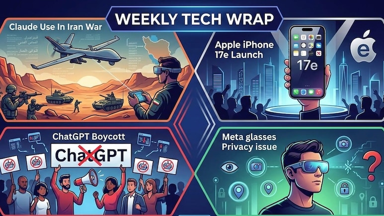 Weekly Tech Wrap: Claude Use In Iran War, Apple And MWC Launches, ChatGPT Boycott, Meta Woes And More