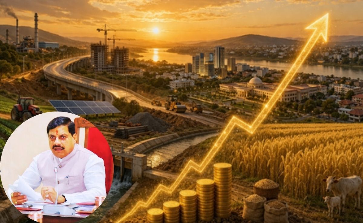 मध्य प्रदेश की अर्थव्यवस्था को लेकर बड़ा ऐलान, साल 2026-27 तक 18.48 लाख करोड़ रुपए पहुंचने का किया अनुमान