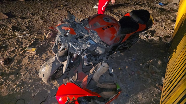 Accident News: लाखोंची स्पोर्ट्स बाईक, वाऱ्याचा वेग.. 3 तरुणांचा जीव गेला; गाडीचे तुकडे उडाले