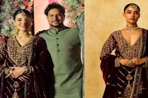 जरदोजी वाले वेलवेट सूट में चमकी कुलदीप यादव की दुल्हन Vanshika Chaddha, मेहंदी में रॉयल लुक ने लूट ली महफिल