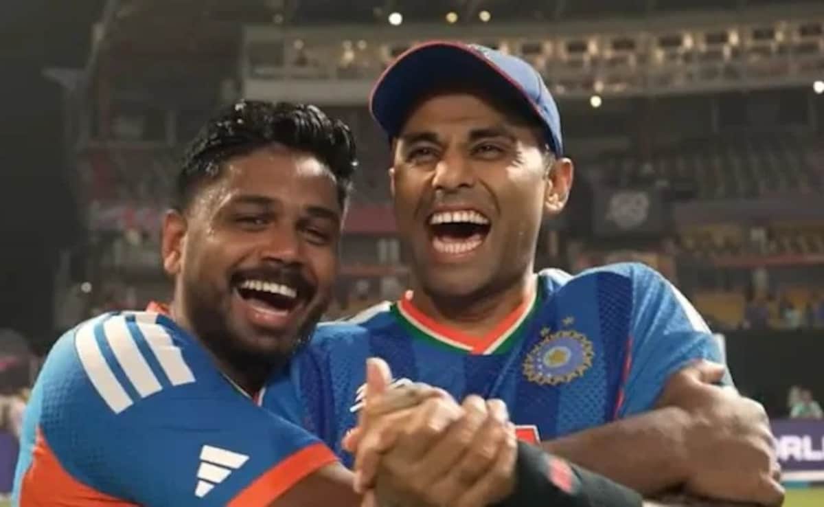 Sanju Samson, Suryakumar Yadav Share Emotional Moment After T20 World Cup Win: "<i>Rulayega Kya</i>?"