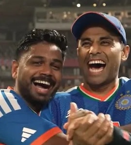 Sanju Samson, Suryakumar Yadav Share Emotional Moment After T20 World Cup Win: "<i>Rulayega Kya</i>?"