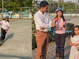 520 स्केटर्स पीछे&hellip;आगे सिर्फ आस्था: मां का अधूरा सपना, बेटी ने किया पूरा, स्केटर्स में बनाया वर्ल्ड रिकॉर्ड