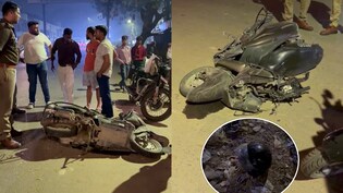 गोरखपुर में होली की खुशियां मातम में बदली, तेज रफ्तार फॉर्च्यूनर ने बाइक सवारों को रौंदा, MBBS छात्र की मौत