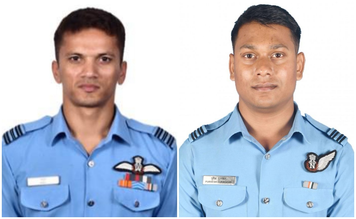 सुखोई-30 प्लेन क्रैश में स्क्वाड्रन लीडर अनुज और फ्लाइट लेफ्टिनेंट पुरवेश दुरागकर की मौत: IAF