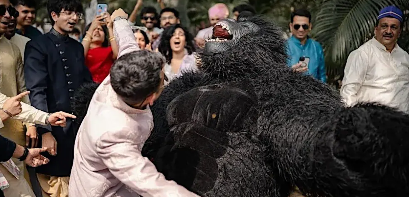 Why Dancing Gorillas Have Become The Latest Indian Wedding Trend