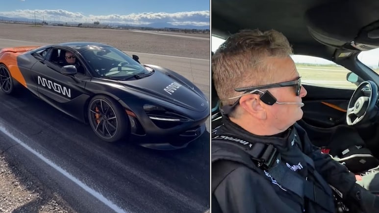 Meet McLaren 720S Operated Only Via Driver's Head, Piloted By Quadriplegic Sam Schmidt