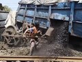 कटनी रेल ट्रैक पर कोयले से भरी मालगाड़ी के पांच डिब्बे उतरे, अप-डाउन ट्रेन हुई प्रभावित, सुधार कार्य जारी
