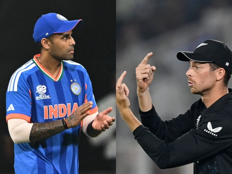 'Jhooth Bol Raha Hai': SKY's Direct Aim At Santner Before T20 WC Final