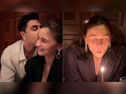 Alia Bhatt's 33rd Birthday Sealed With Ranbir Kapoor's Sweet Kiss And A Card From Daughter Raha