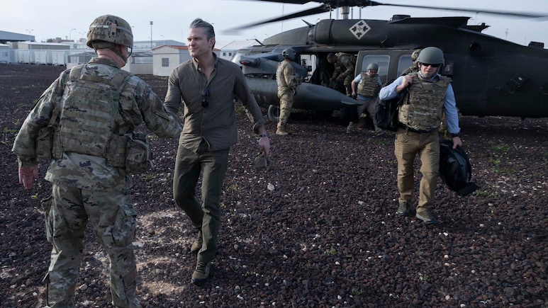 After 'Secret' Gulf Visit, Hegseth Says US Troops Want Bigger Bombs