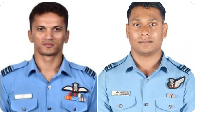 सुखोई-30 प्लेन क्रैश में स्क्वाड्रन लीडर अनुज और फ्लाइट लेफ्टिनेंट पुरवेश दुरागकर की मौत, IAF ने बताया