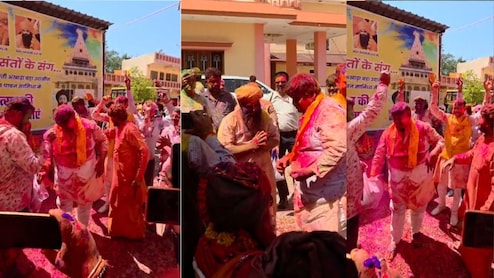 Holi Festival 2026: उज्जैन में साधु संतों ने जमकर खेली होली, सांसद ने भी लगाए ठुमके