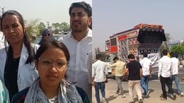 अनदेखी से निराश कर्मचारी डीजे लेकर निकले 'उम्मीद बाबा' के निवास, 60 KM पैदल चल पहुंचेंगे जयपुर
