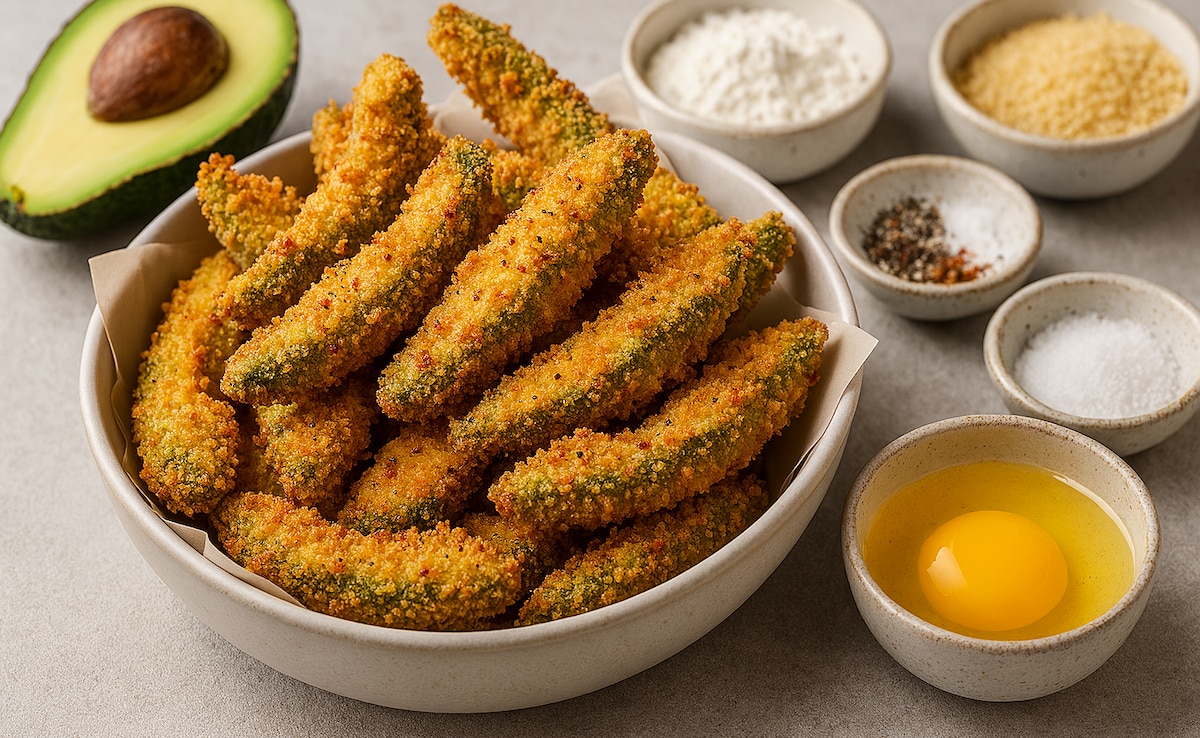 Avocado Fries Recipe: वही पुरानी आलू फ्रेंच फ्राइज खा कर हो गए हैं बोर, इस बार ट्राई करें कुछ नया और हेल्दी एवोकेडो  फ्राइज