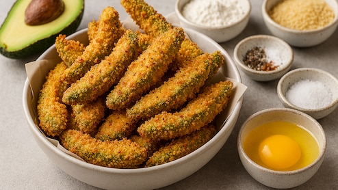 Avocado Fries Recipe: वही पुरानी आलू फ्रेंच फ्राइज खा कर हो गए हैं बोर, इस बार ट्राई करें कुछ नया और हेल्दी एवोकेडो  फ्राइज