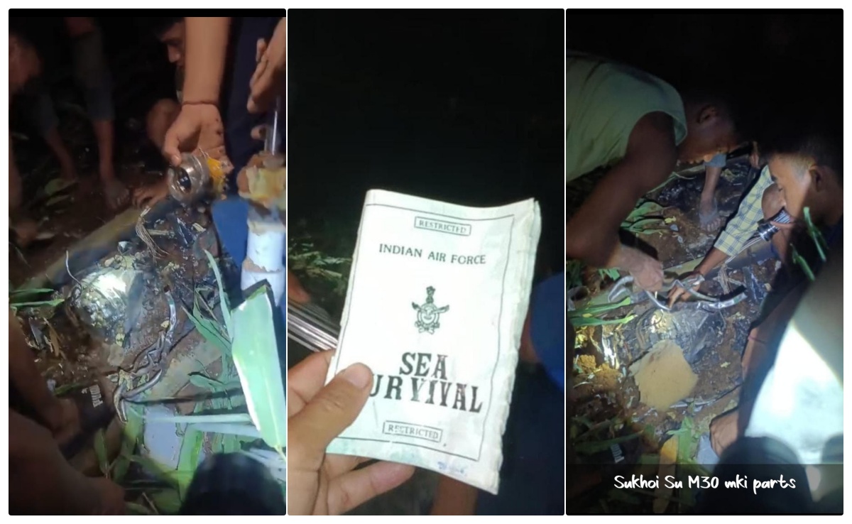 उड़ान भरते ही रडार से टूटा संपर्क... असम की पहाड़ियों में क्रैश हुआ वायुसेना का सुखोई-30 लड़ाकू विमान