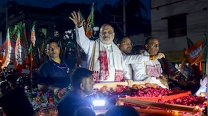 Amit Shah Roadshow in Guwahati: Massive Crowd Ahead of Assam Polls