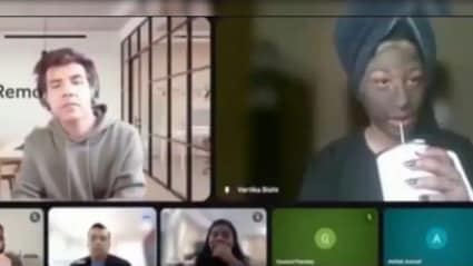 फेसमास्क लगाकर ऑनलाइन मीटिंग अटेंड करने लगी कर्मचारी, देखते ही बॉस ने जो कहा,  हंस-हंसकर लोटपोट हुए लोग