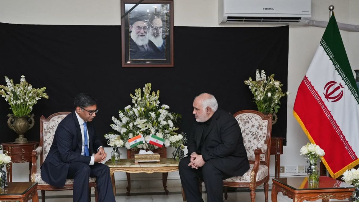 India Condoles Khamenei's Death, Foreign Secretary Meets Iran Ambassador