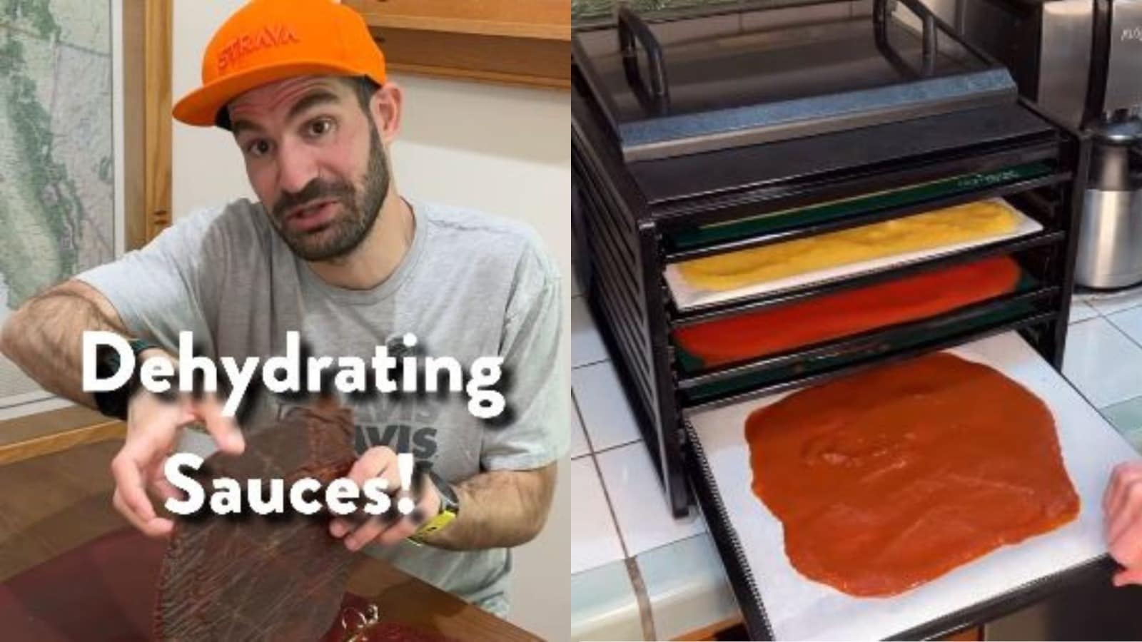Viral: Couple Shares Hack To Dehydrate Sauces For Travel-Friendly Meal Prep