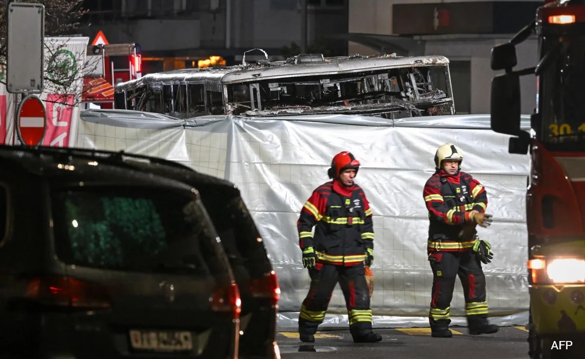 6 Killed, 5 Injured As Bus Catches Fire In Switzerland: Cops