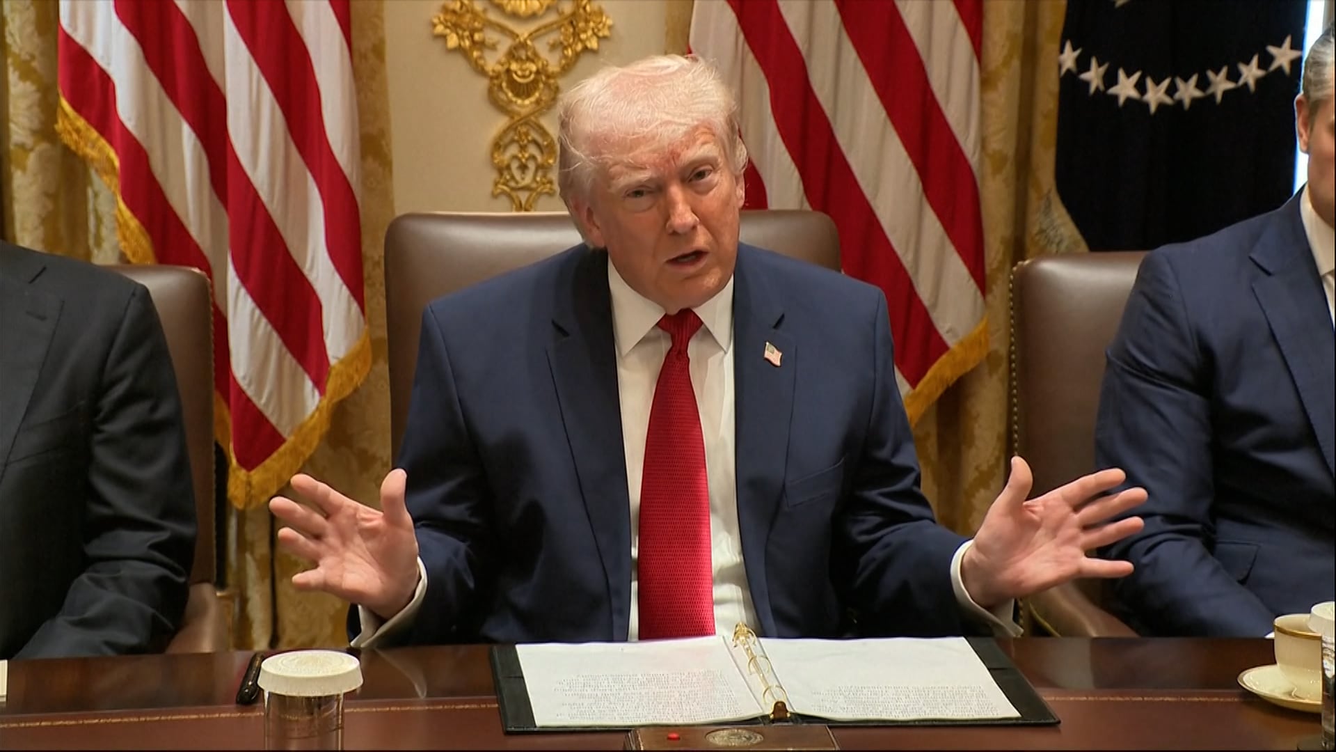 "10 Big Boats Of Oil": Trump Reveals Details Of Mystery Gift From Iran