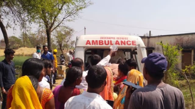 More than 100 villagers fell ill following a suspected case of food poisoning