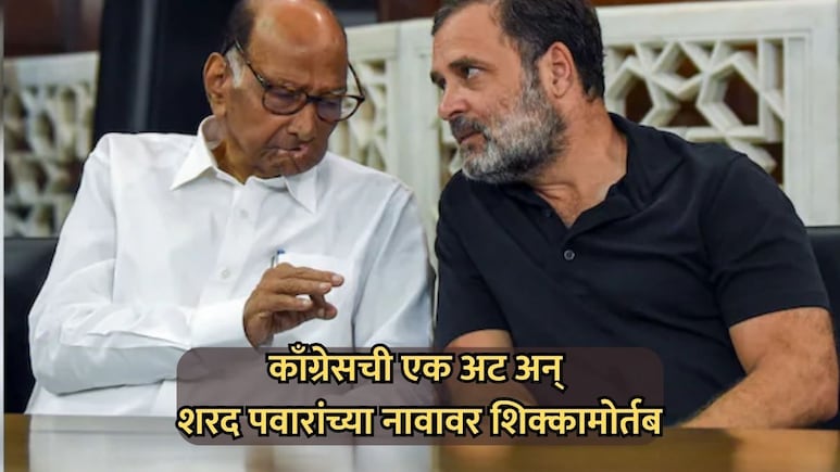 काँग्रेसची NCP समोर एक अट अन् शरद पवारांच्या नावावर शिक्कामोर्तब, राज्यसभा निवडणुकीची Inside Stroy