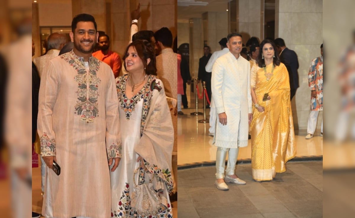 Jay Shah, MS Dhoni, And Rahul Dravid Lead Star-Studded Guest List At Arjun Tendulkars Wedding
