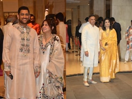 Jay Shah, MS Dhoni, And Rahul Dravid Lead Star-Studded Guest List At Arjun Tendulkar's Wedding