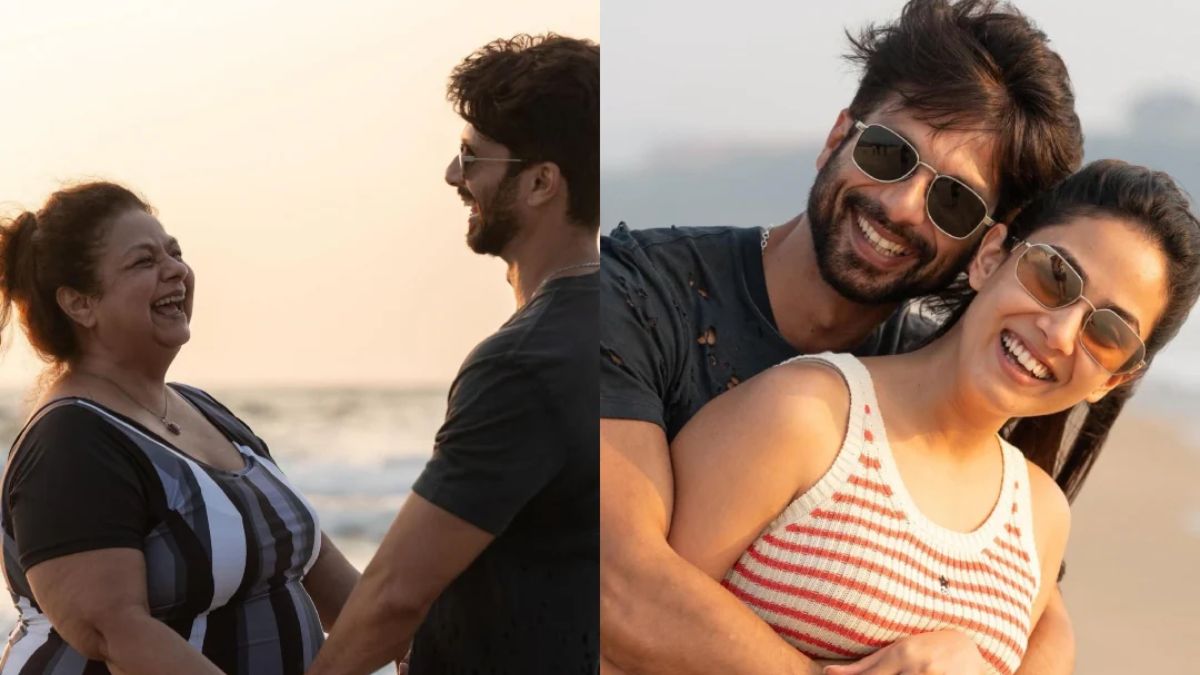 Inside Shahid Kapoor's Goa Getaway With Wife Mira Rajput And Mom Neelima Azeem