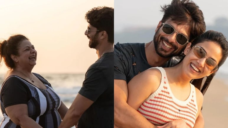 Inside Shahid Kapoor's Goa Getaway With Wife Mira Rajput And Mom Neelima Azeem