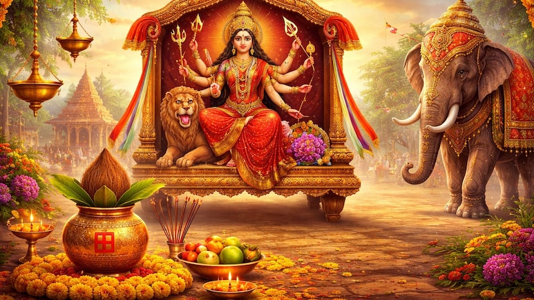 Chaitra Navratri 2026: मां दुर्गा के आगमन-प्रस्थान के संकेत का क्या है धार्मिक महत्व? जानिए शुभ-अशुभ संकेत
