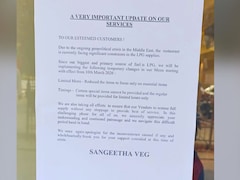 Tamil Nadu Restaurants Cut Menu Size, Cite Commercial LPG Shortage