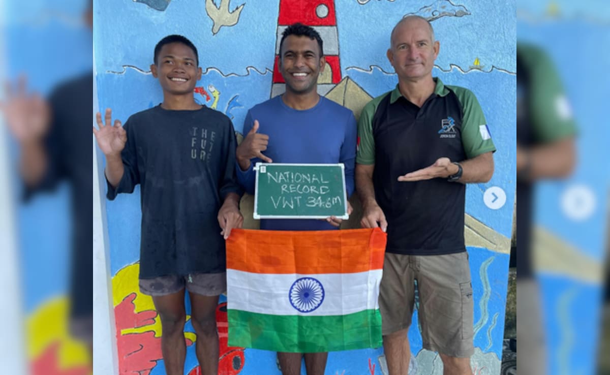 दिनेश सौंदप्पा ने फ्रीडाइविंग में बनाया नेशनल रिकॉर्ड