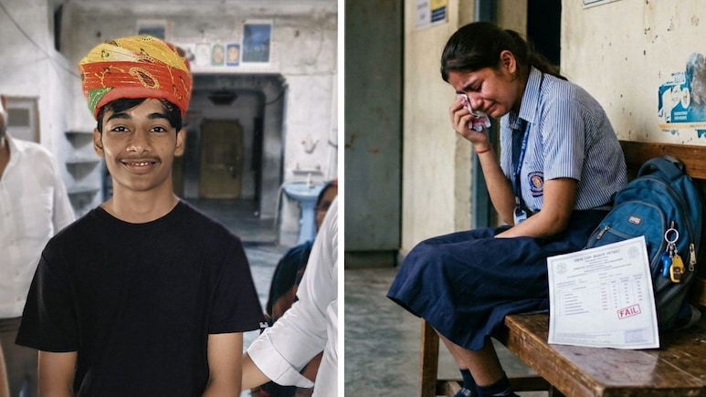 10वीं के रिजल्ट से कहीं खुशी-कहीं गम, बेटे के कमाल से जश्न तो फेल छात्रा के सुसाइड से गांव में शोक
