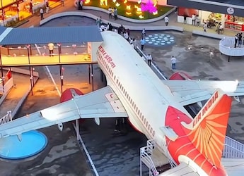 Watch: A Real Air India Plane Sits On Pune-Satara Highway. It's Actually A Restaurant