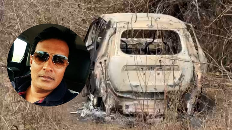 Charred Body Of Ex-Karnataka MLA's Son Found In Car, Murder Suspected