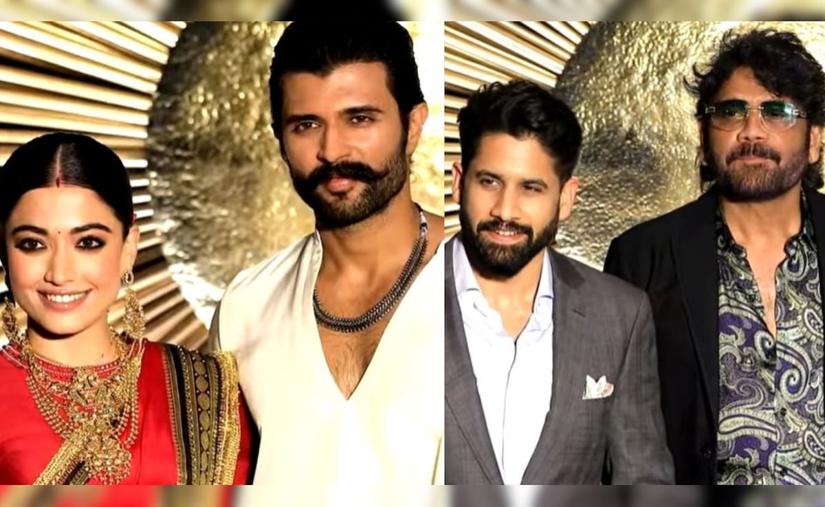 Inside Rashmika Mandanna And Vijay Deverakonda's Star-Studded Hyderabad Reception